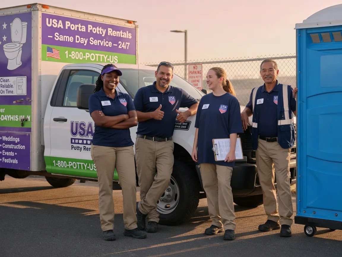 Porta Potty Rental company in West Lebanon, PA